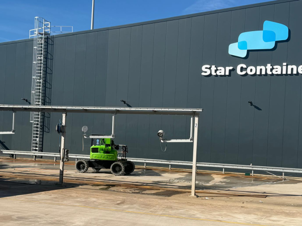 Star Maasvlakte – Grootschalige gevelreiniging